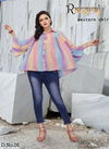 Sky Blue Colour Latest Fancy Designer Party Wear Cotton Printed Heavy Shirt Collection RAINBOW 06